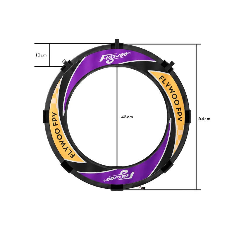 Flywoo FPV Halo Race Circle Gate Set (5PCS) – For FPV Training