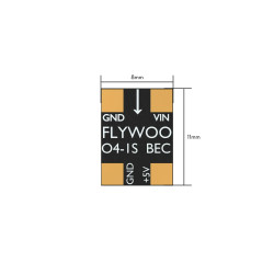 Flywoo BEC 1S 5V | Moduł zasilania do DJI O4