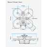 Flylens 75 V1.3 – rama 75 mm pod DJI O4 Pro