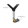 Flywoo odbiornik analogowy Dual VRX 1.2 GHz