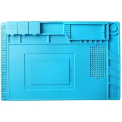 Silikonowa mata serwisowa 45×30 cm – do lutowania i elektroniki