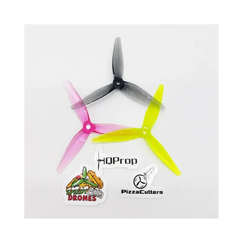 HQProp PizzaCutters 5037 – Śmigła 5” freestyle FPV HQProp PizzaCutters 5037 – Śmigła 5” freestyle FPV