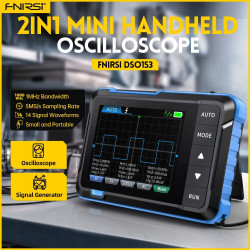 FNIRSI DSO‑153 High Profile – 50 MHz DIY Oscilloscope