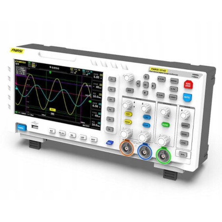 FNIRSI 1014D oscilloscope kit with probes and charger