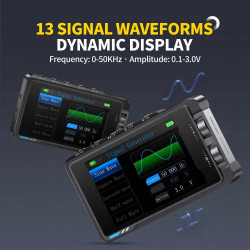 FNIRSI DS215H – oscyloskop 2‑kanałowy 100 MHz z DDS