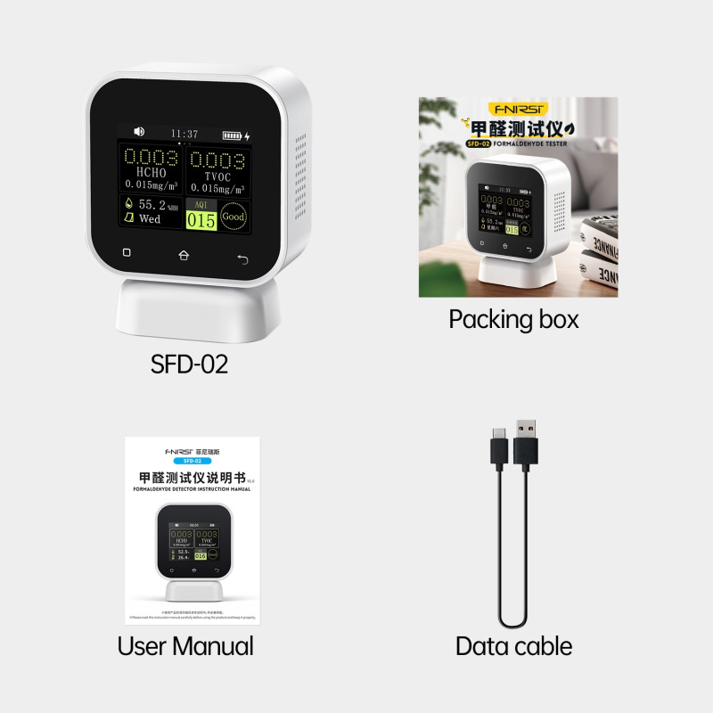 FNIRSI SFD-02 air quality monitor