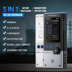 FNIRSI GC-03 Licznik Geigera Detektor Promieniowania Jądrowego X Gamma Beta