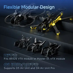 SpeedyBee Master 3X Modular FPV Frame 3–3.6" with 3 Head Options