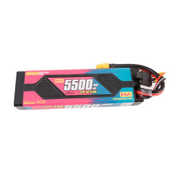 Gens ace Advanced 5500mAh 2S 100C LiPo XT60 - Smart Battery RC