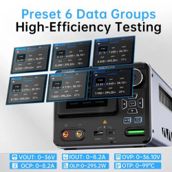 Fnirsi IPS3608 – inteligentny zasilacz AC‑DC 0–36 V / 8 A 285 W