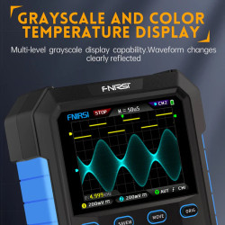 Fnirsi DPOX180H – oscyloskop cyfrowy 180 MHz + generator DDS (2‑in‑1)