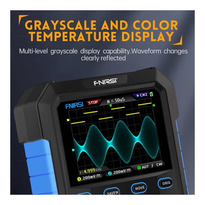Oscyloskop FNIRSI DPOX180H 180MHz 500MSa/s | Avifly