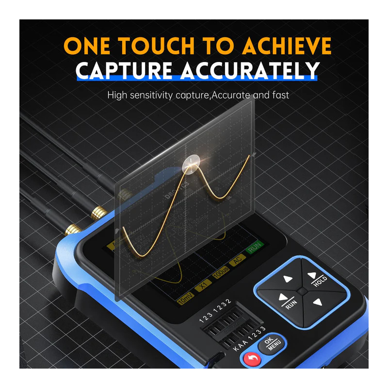 FNIRSI DSO-TC3 3-in-1 Digital Oscilloscope Signal Generator Tester