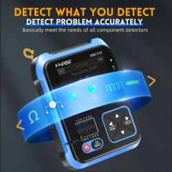 Fnirsi DSO‑TC3 3‑in‑1 Oscilloscope, Signal Generator & Component Teste