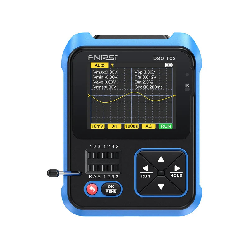 FNIRSI DSO-TC3 3-in-1 Digital Oscilloscope Signal Generator Tester