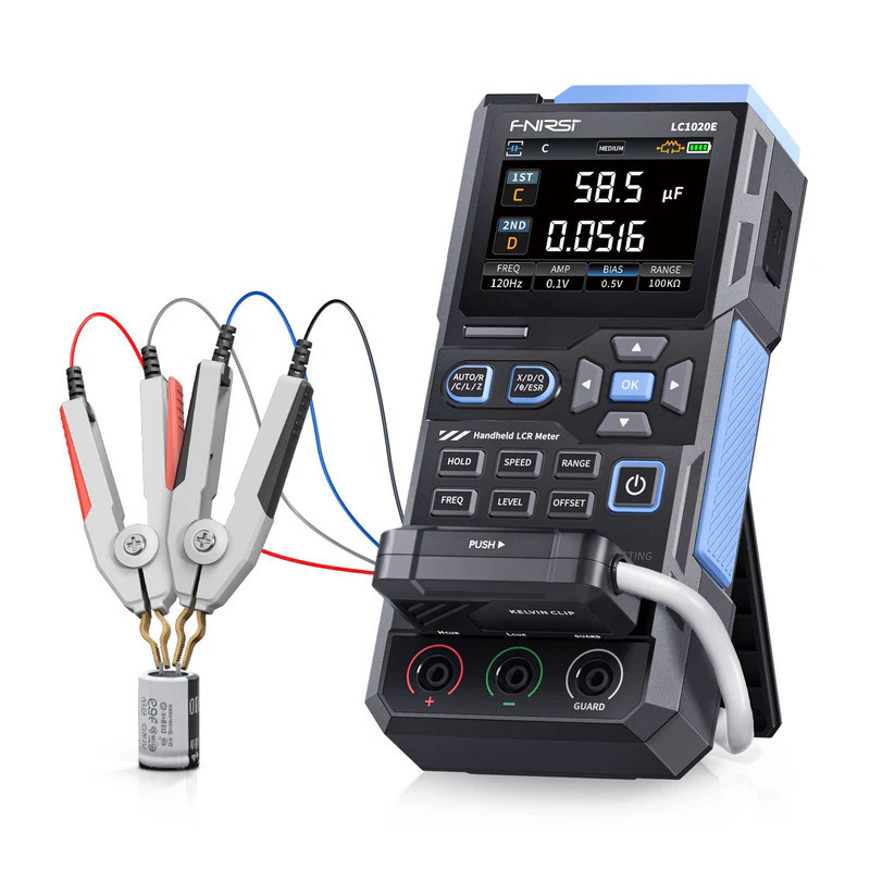 Fnirsi LC1020E tester LCR ESR 100 kHz