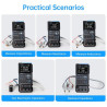 100 kHz LCR meter with smart sorting mode