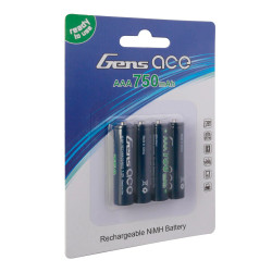 Gens Ace AAA 750mAh 1.2V Ni-MH - Akumulatory do Mini-Z i RC