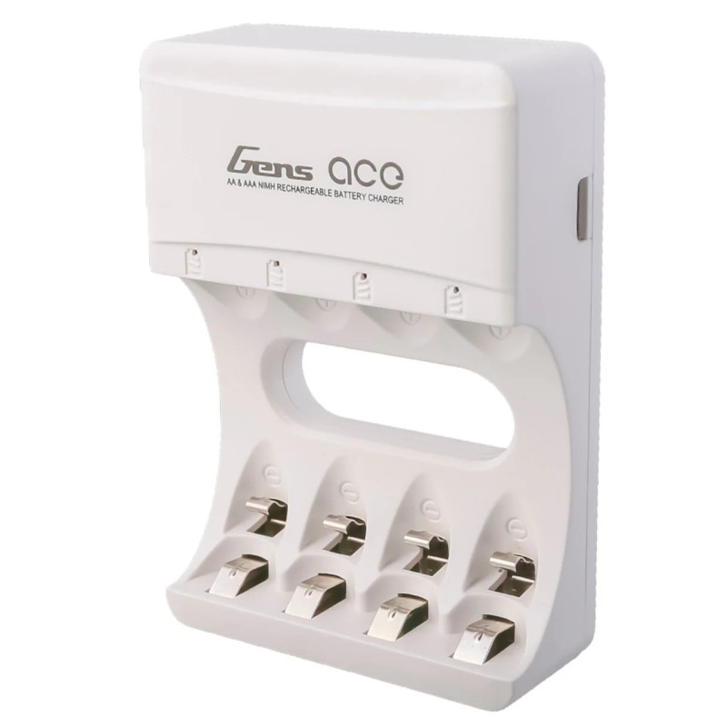 Gens ace AA & AAA Ni-MH Charger - Universal Battery Charger