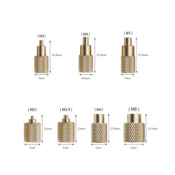 FNIRSI HS-02A-3D nut insert soldering tip for plastic parts