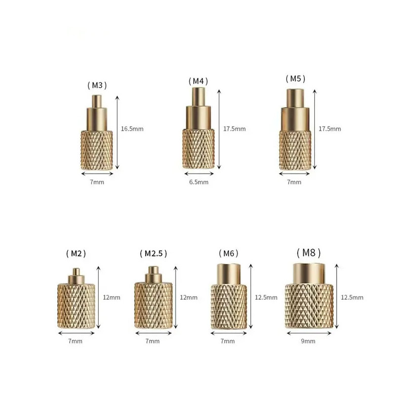 FNIRSI HS-02A-3D nut insert soldering tip for plastic parts