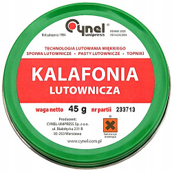 KALAFONIA LUTOWNICZA TOPNIK 45g CYNEL