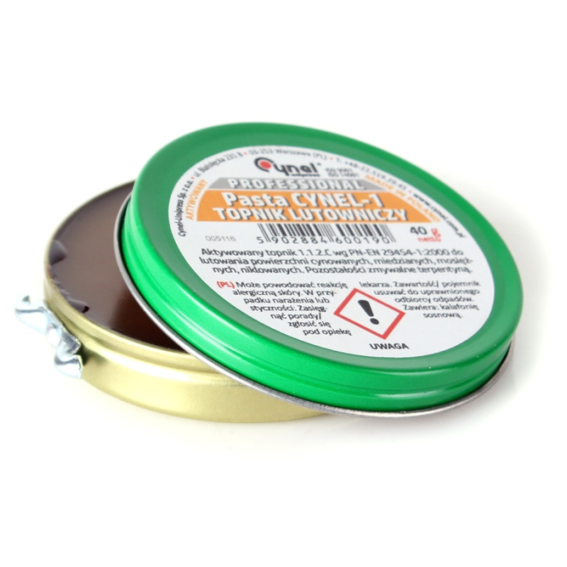 Pasta lutownicza Cynel Cynel-1 40 g Topnik