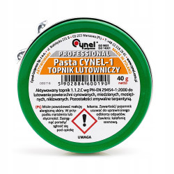 Pasta lutownicza Cynel Cynel-1 40 g Topnik
