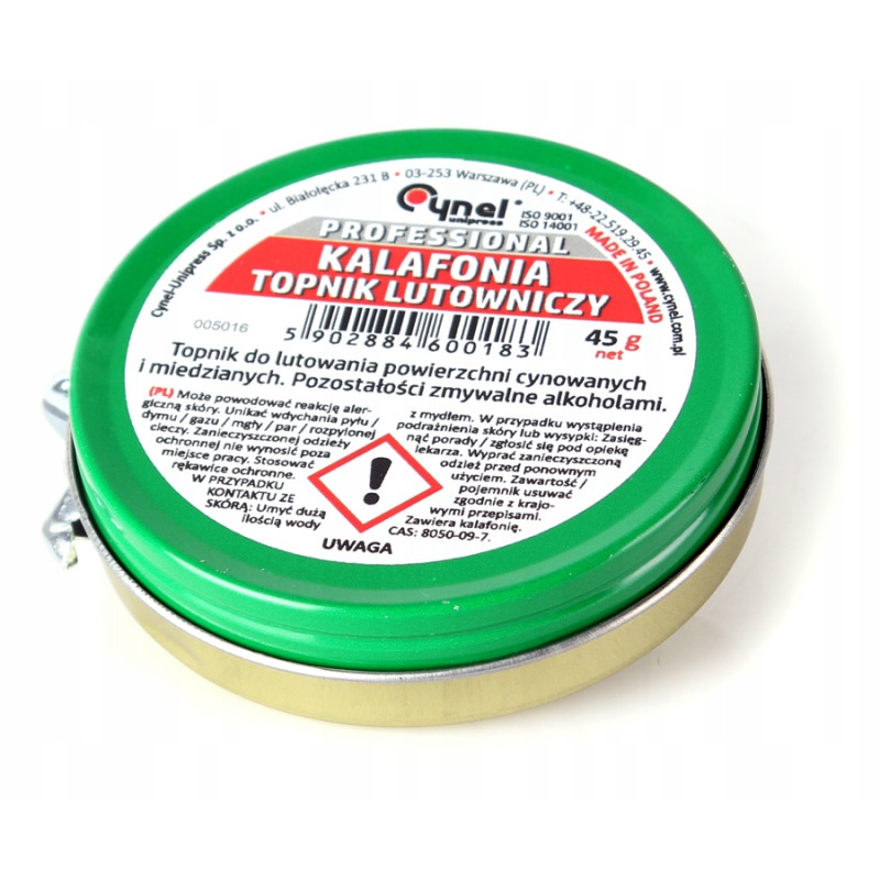 KALAFONIA LUTOWNICZA TOPNIK 45g CYNEL