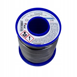 Cyna Cynel 0,5mm 100g z Topnikem Rolka Sn60Pb40