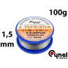 Cyna Cynel 1,5mm 100g z Topnikiem Rolka Sn60Pb40