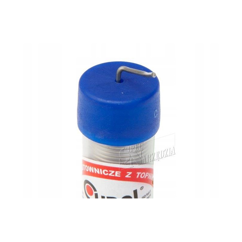 Cyna Cynel 1mm 16g z Topnikiem Fiolka Sn60Pb40 SW26/2.5% z