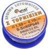 Cyna Cynel 1,5mm 100g z Topnikiem Rolka Sn60Pb40