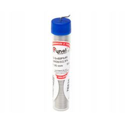 Cyna Cynel 1mm 16g z Topnikiem Fiolka Sn60Pb40 SW26/2.5% z