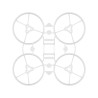 Air65 II Brushless Whoop Transparent Blue – lightweight 65 mm FPV drone frame, durable, perfect for racing and freestyle