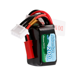 Gens ace 200mAh 3S 30C LiPo JST-SYP - Lekki akumulator do RC