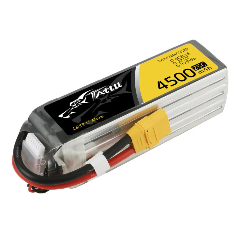 Tattu 4500mAh 6S 25C LiPo XT90 - Akumulator do śmigłowca 600