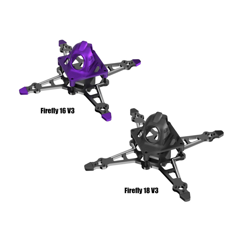 Flywoo Firefly16 / 18 1S V3 Frame – O4 / Analog / HDZero / Walksnail