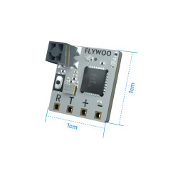 Odbiornik ELRS 2.4 GHz TCXO EL24E / EL24P 0,44 g – Flywoo