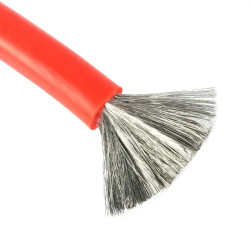 Przewód silikonowy Amass 22AWG – 1m, 8 kolorów