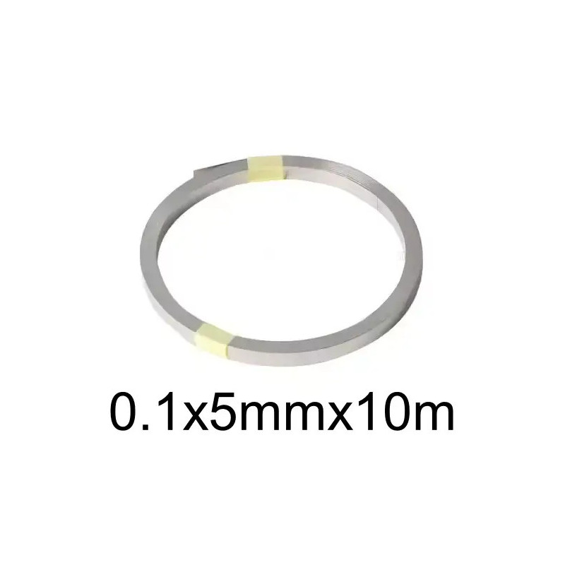 Taśma niklowa 0.1×5 mm × 10 m – do pakietów akumulatorów