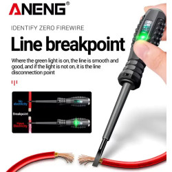 ANENG B18 Voltage Tester – Screwdriver with LED, 12–1000V AC