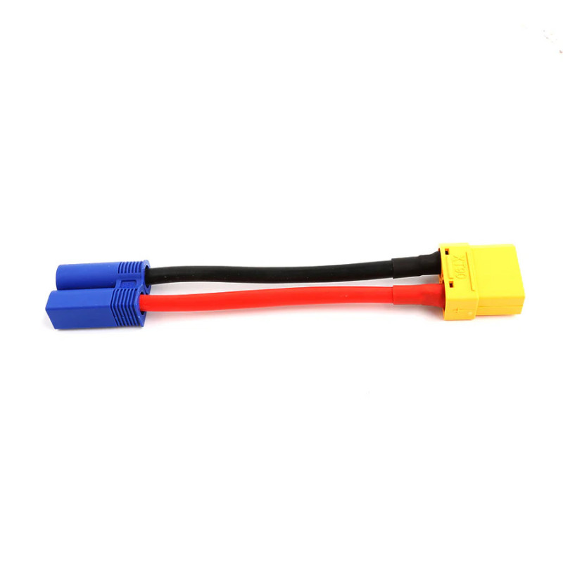 Adapter złącza EC5 na XT90 - do akumulatorów i ESC Adapter złącza EC5 na XT90 - do akumulatorów i ESC