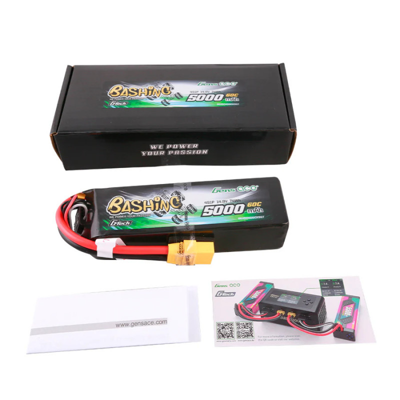 Gens ace G-Tech Bashing 5000mAh 4S 60C - Akumulator do ARRMA