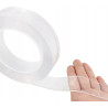 Transparent Nano Gel Tape 5 cm × 3 m – Double-Sided, Reusable, Waterpr