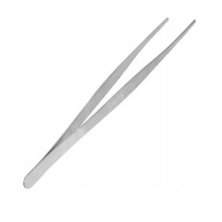 Serwisowa pęseta laboratoryjna ze stali nierdzewnej 18 cm