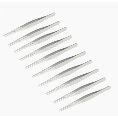 Serwis/Laboratorium Tweezer 14 cm – Zestaw 10 Stali Nierdzewnej