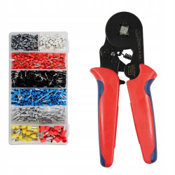 HSC8 6-4 crimping tool with 1200 wire ferrules set