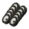 Taśma izolacyjna czarna 19 mm × 20 m – 10 sztuk