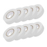Taśma izolacyjna biała 19 mm × 20 m – 10 sztuk